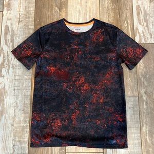 Old Navy dry-fit active tee in red and blue